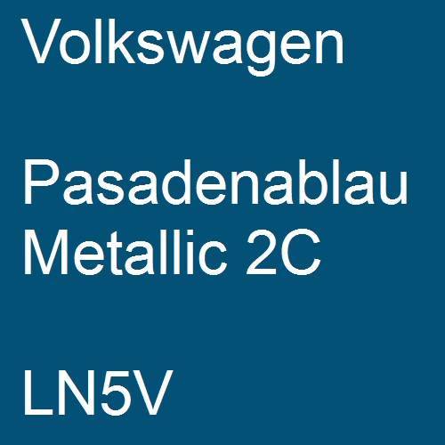 Volkswagen, Pasadenablau Metallic 2C, LN5V.